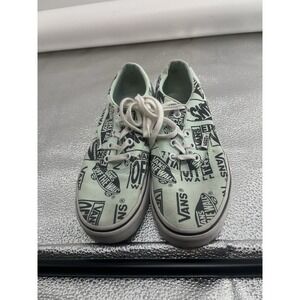 Vans Shoes Women's Green Off the Wall Era All Over Print - Size 6.5